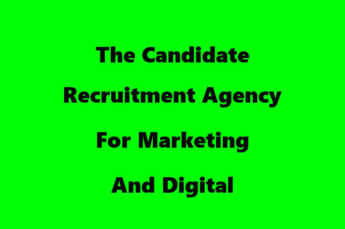 The Candidate Recruitment Agency For Marketing And Digital