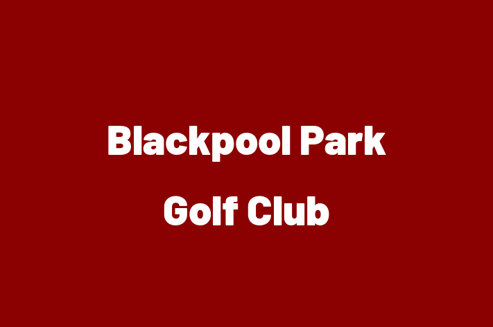 Blackpool Park Golf Club