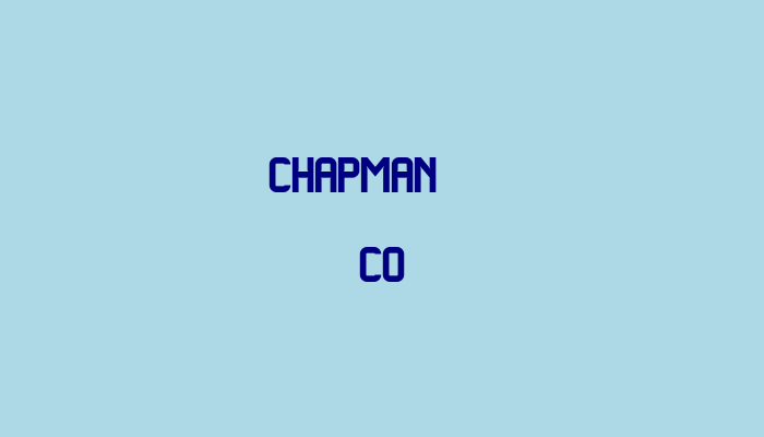 Chapman & Co