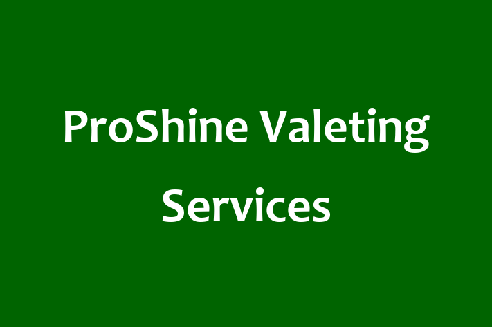 ProShine Valeting Services