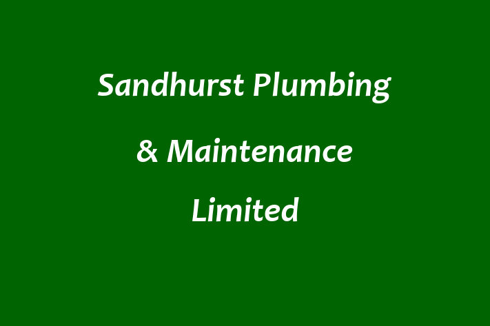 Sandhurst Plumbing & Maintenance Limited