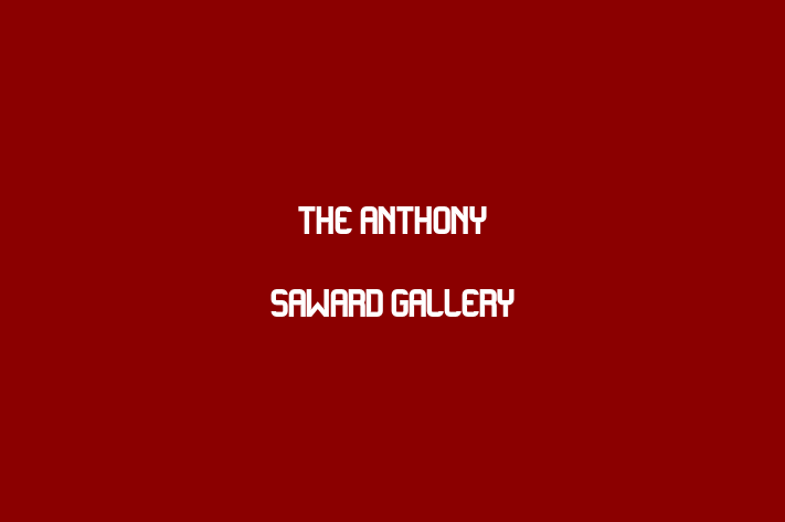 The Anthony Saward Gallery