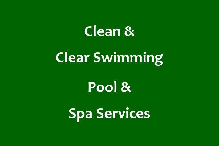 Clean & Clear Swimming Pool & Spa Services