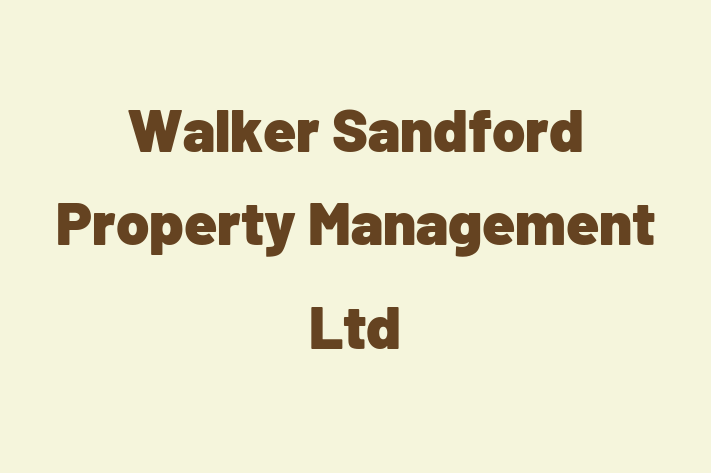 Walker Sandford Property Management Ltd