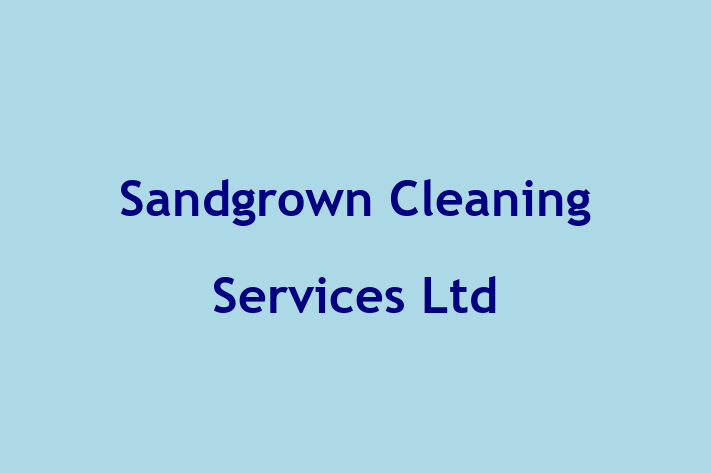 Sandgrown Cleaning Services Ltd