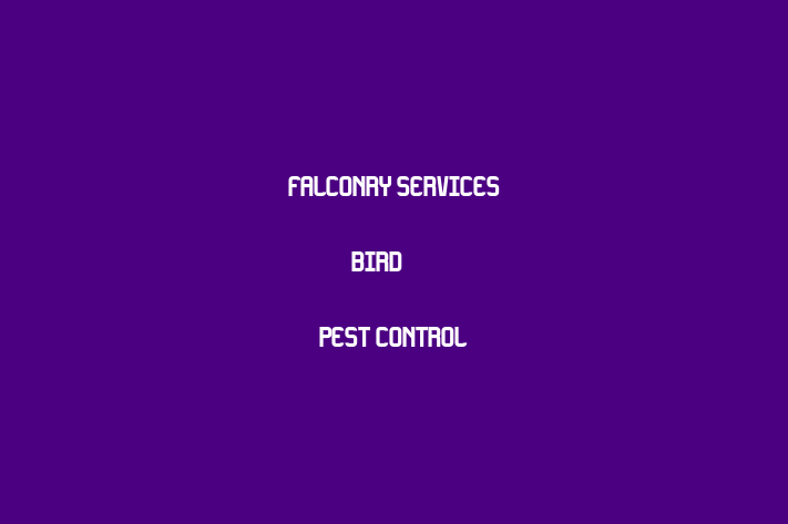 falconry services bird & pest control