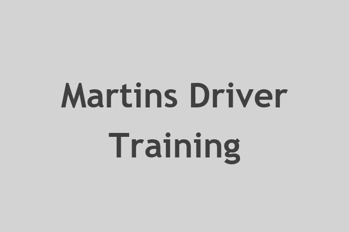 Martins Driver Training