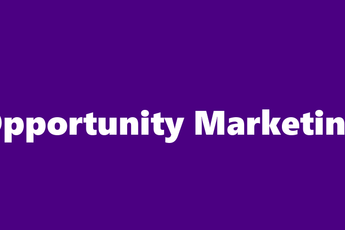 Opportunity Marketing