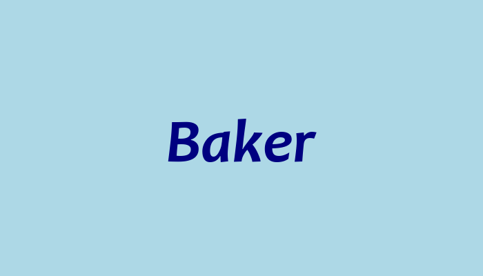 Baker