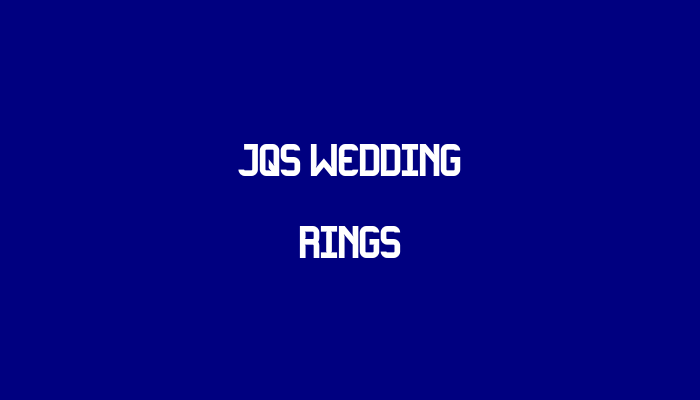 JQS Wedding Rings