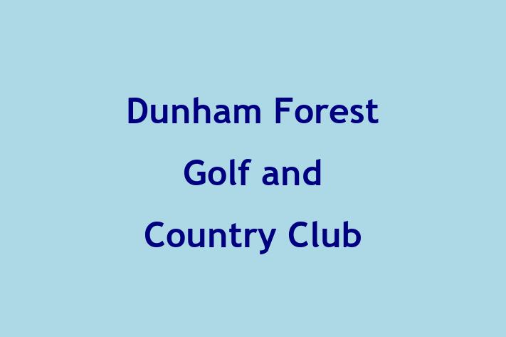 Dunham Forest Golf and Country Club