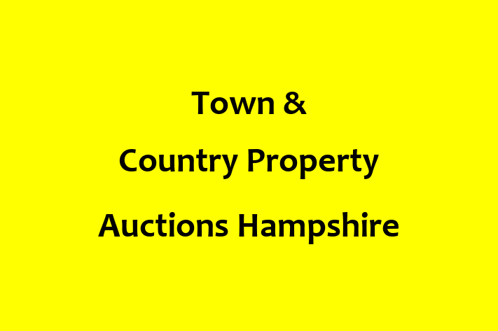 Town & Country Property Auctions   Hampshire