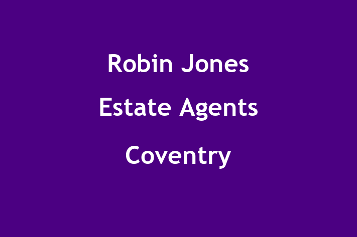 Robin Jones Estate Agents Coventry