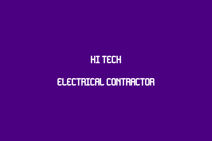 Hi Tech Electrical Contractor