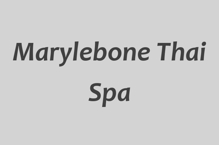 Marylebone Thai Spa