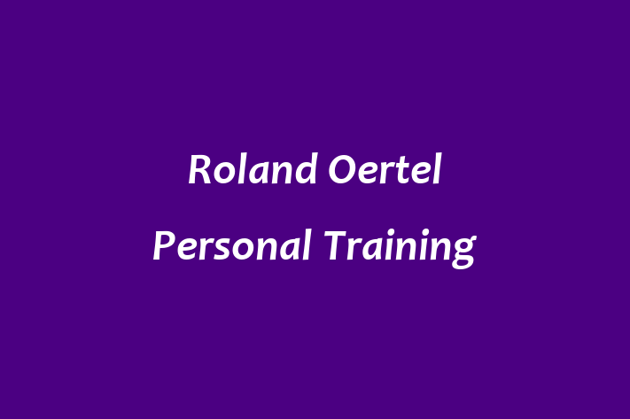 Roland Oertel Personal Training