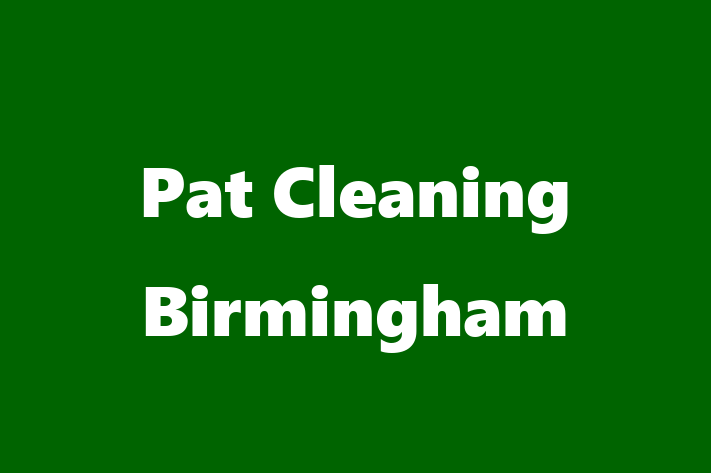 Pat Cleaning Birmingham