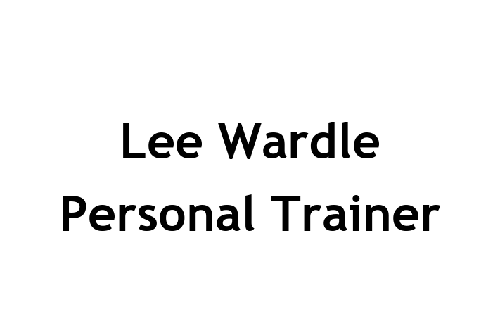 Lee Wardle Personal Trainer