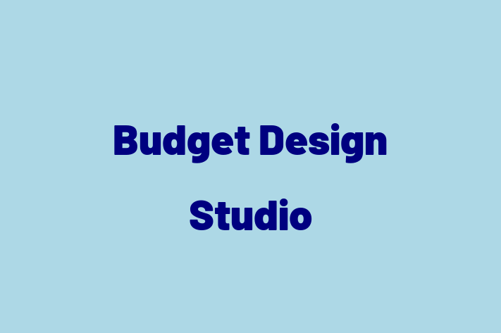 Budget Design Studio