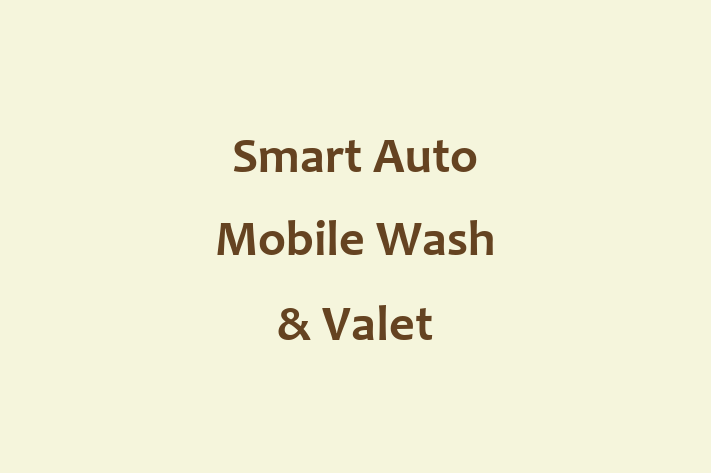 Smart Auto Mobile Wash & Valet