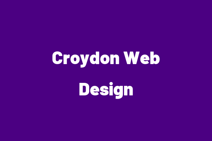 Croydon Web Design