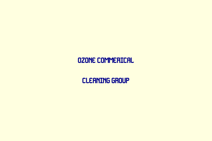 Ozone Commerical Cleaning Group