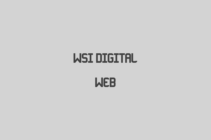 Wsi Digital Web