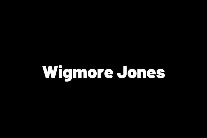 Wigmore Jones