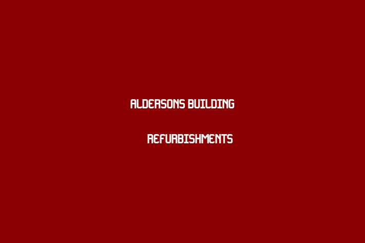 Aldersons Building & Refurbishments