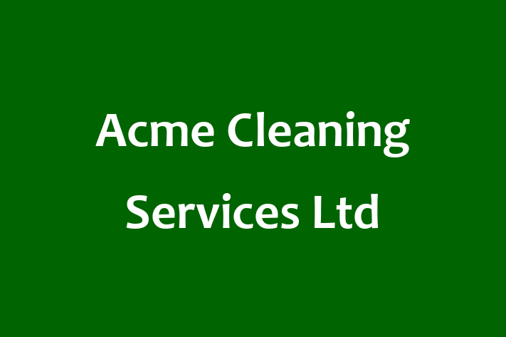 Acme Cleaning Services Ltd