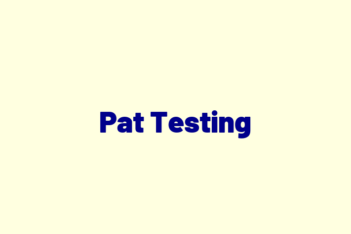 Pat Testing