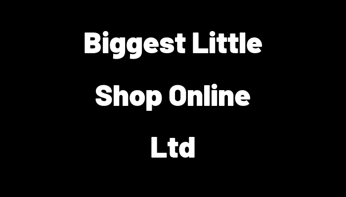 Biggest Little Shop Online Ltd