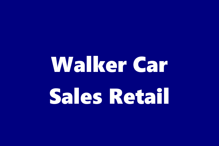 Walker Car Sales Retail