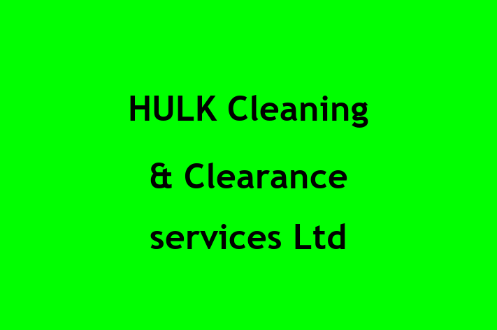 HULK Cleaning & Clearance services Ltd