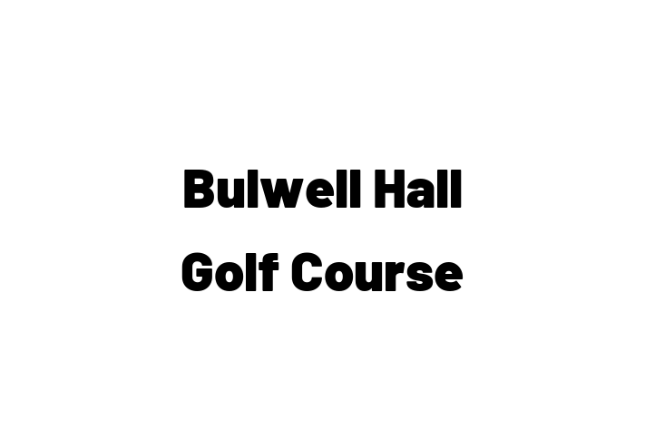 Bulwell Hall Golf Course