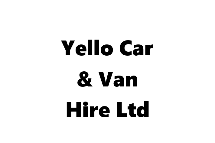 Yello Car & Van Hire Ltd