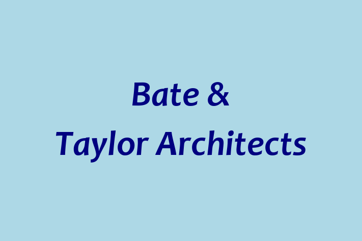 Bate & Taylor Architects