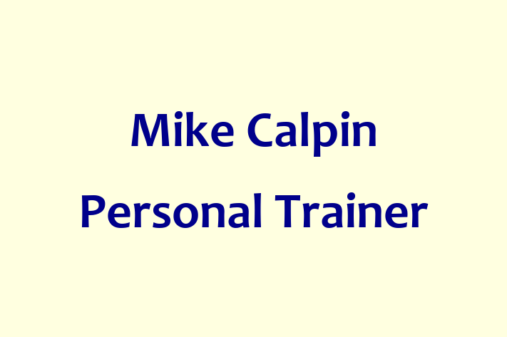 Mike Calpin Personal Trainer