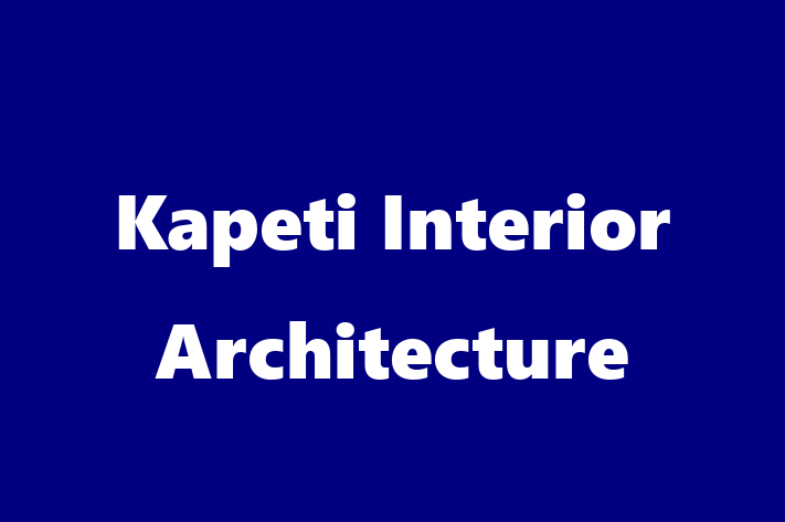 Kapeti Interior Architecture