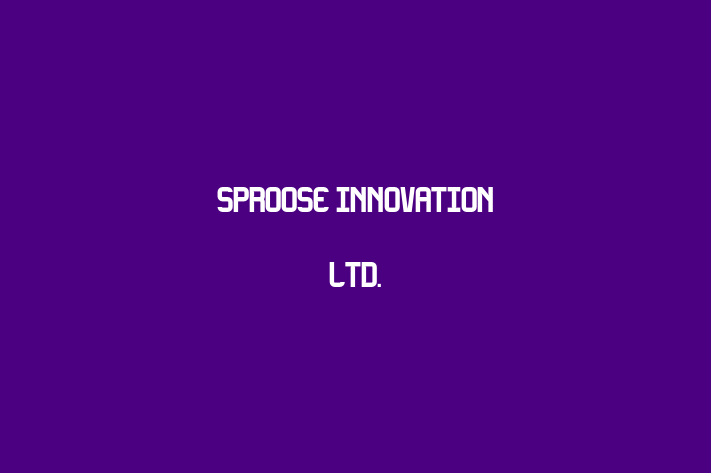 Sproose Innovation Ltd 