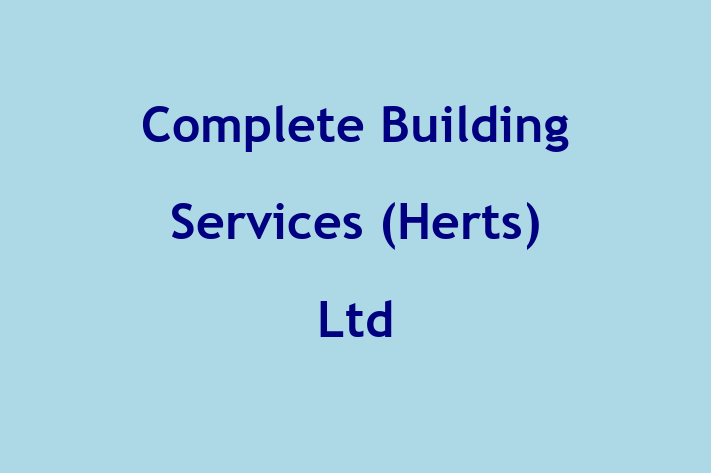 Complete Building Services (Herts) Ltd