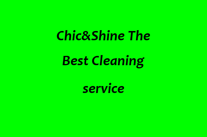 Chic&Shine The Best Cleaning service