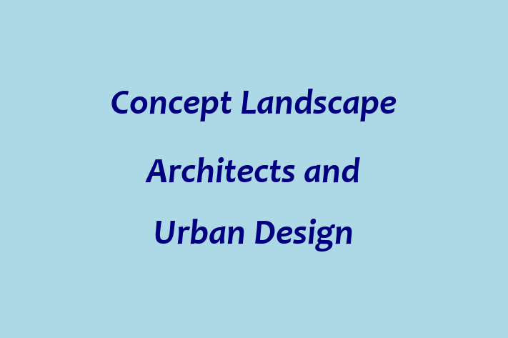 Concept Landscape Architects and Urban Design