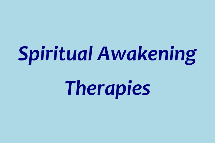 Spiritual Awakening Therapies