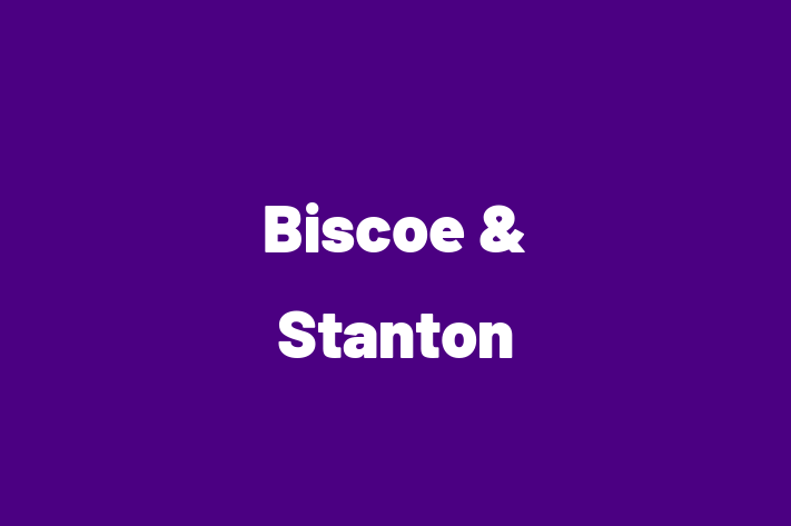 Biscoe & Stanton