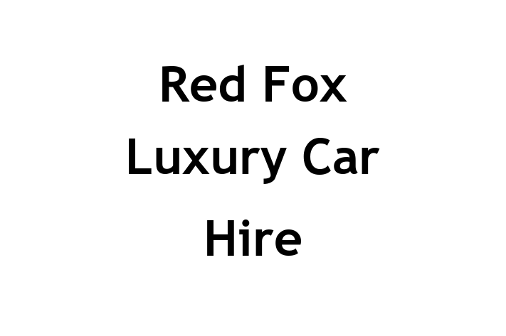 Red Fox Luxury Car Hire