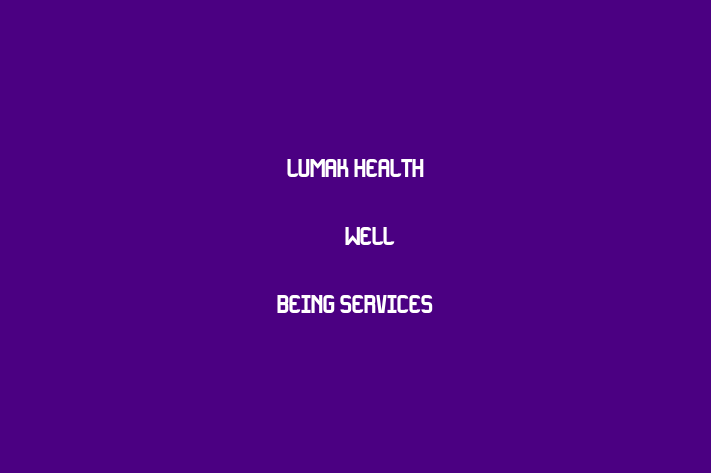 LUMAK HEALTH & WELL BEING SERVICES