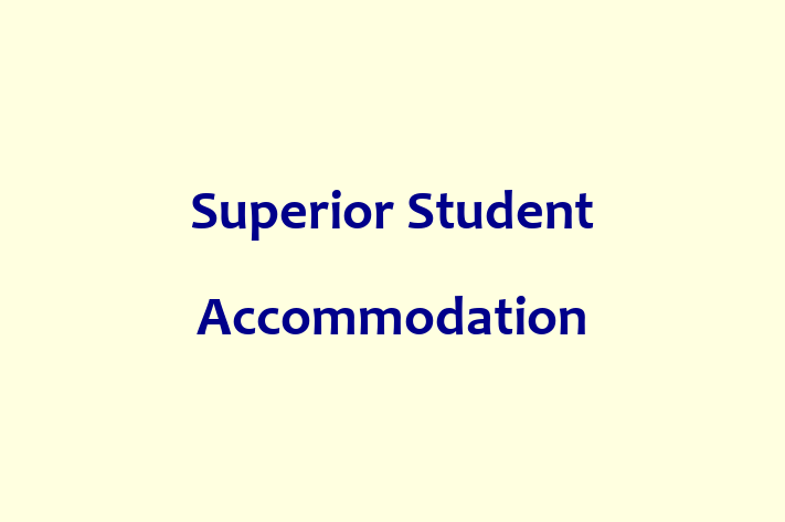 Superior Student Accommodation