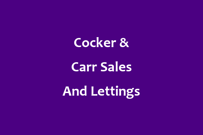 Cocker & Carr Sales And Lettings