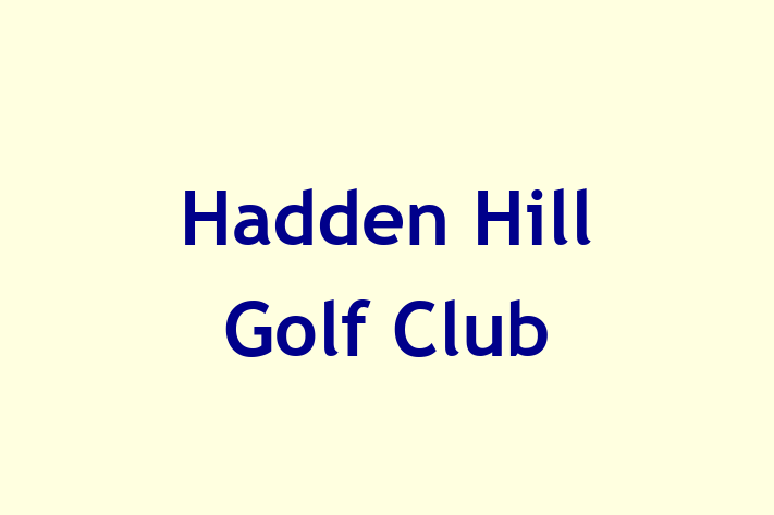 Hadden Hill Golf Club